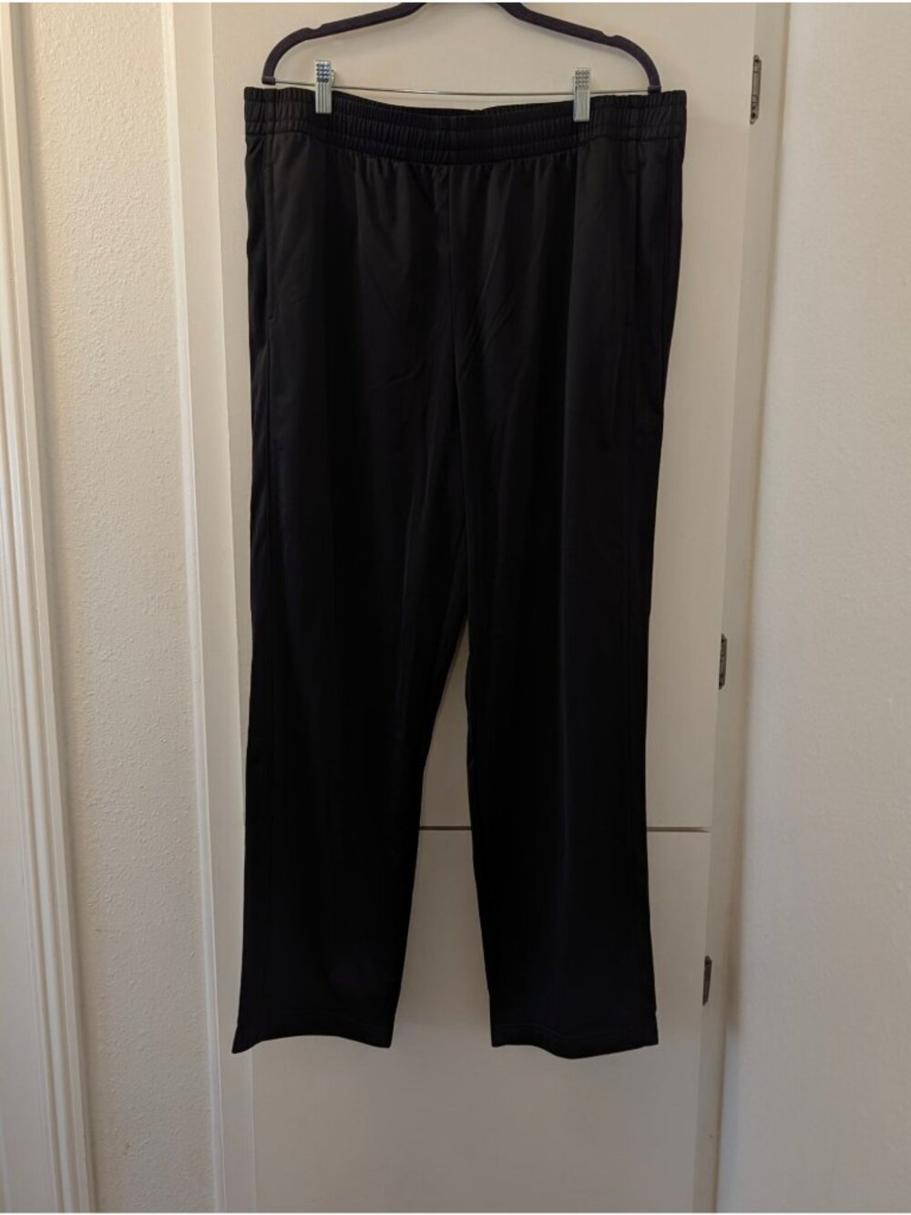 Tek Gear Mens Black Athletic Pants XL Polyester Blend